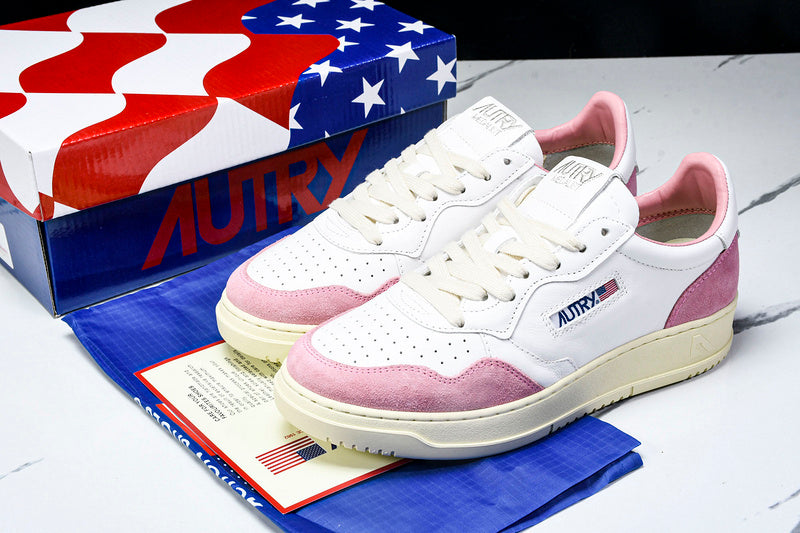 Autry Medalist White&Pink