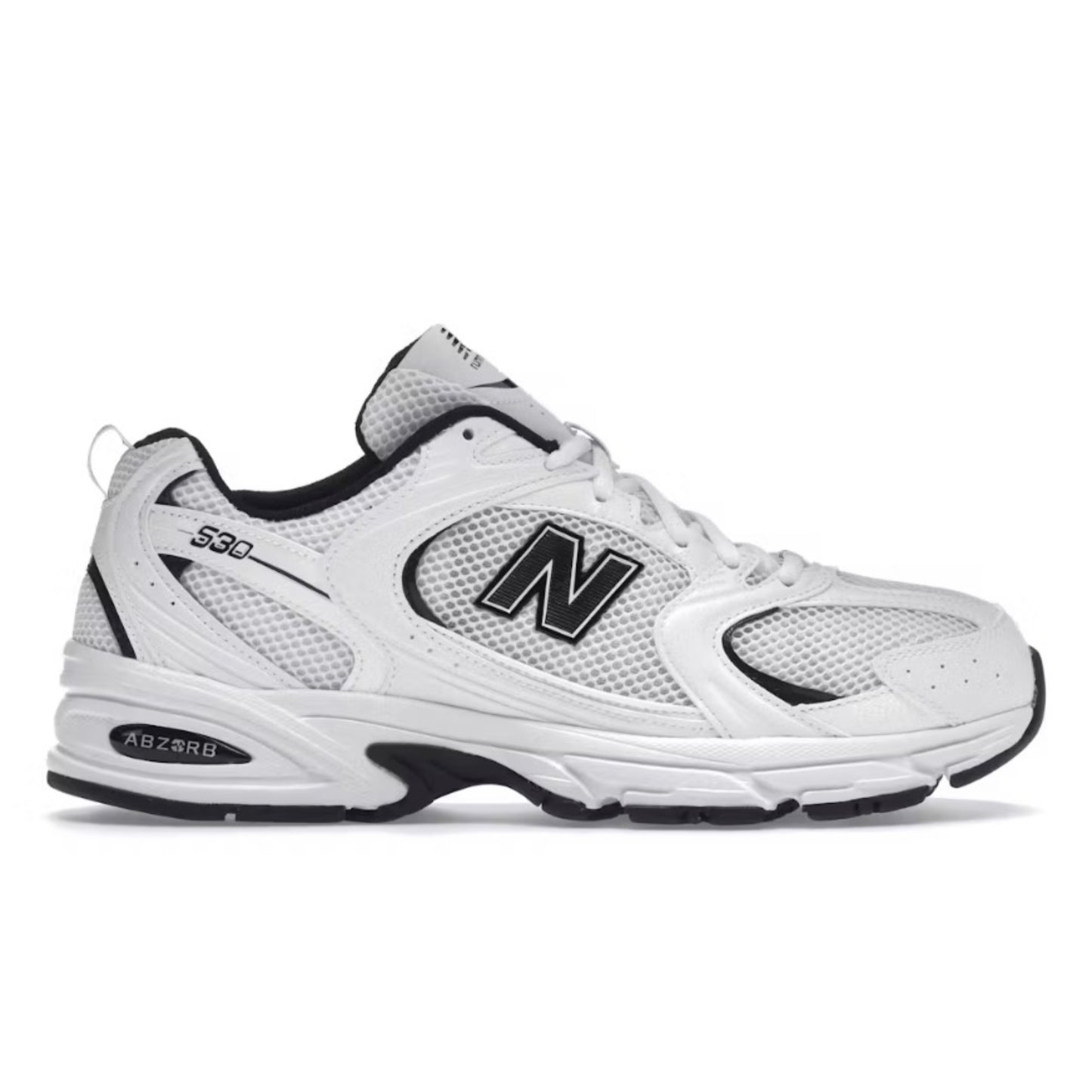 New Balance 530 White Black Details