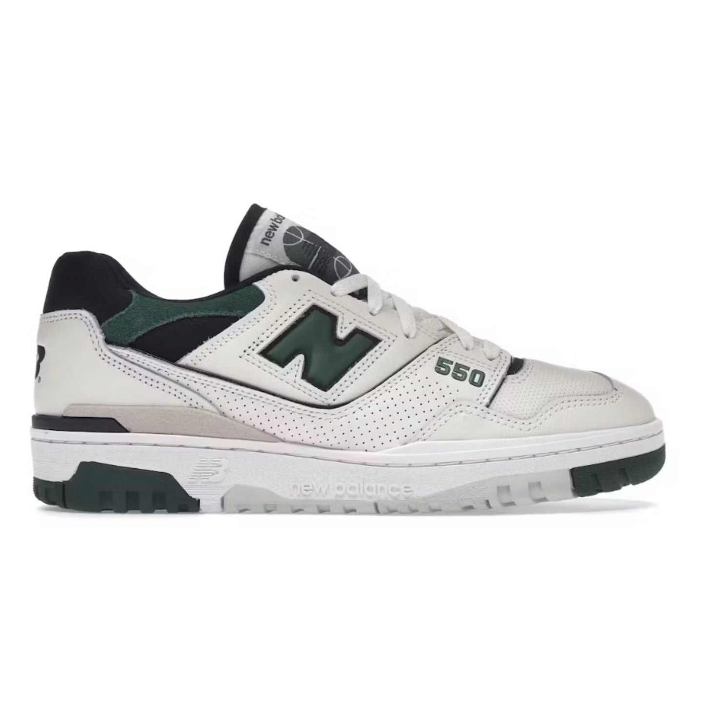 New Balance 550 Sea Salt Pine Green