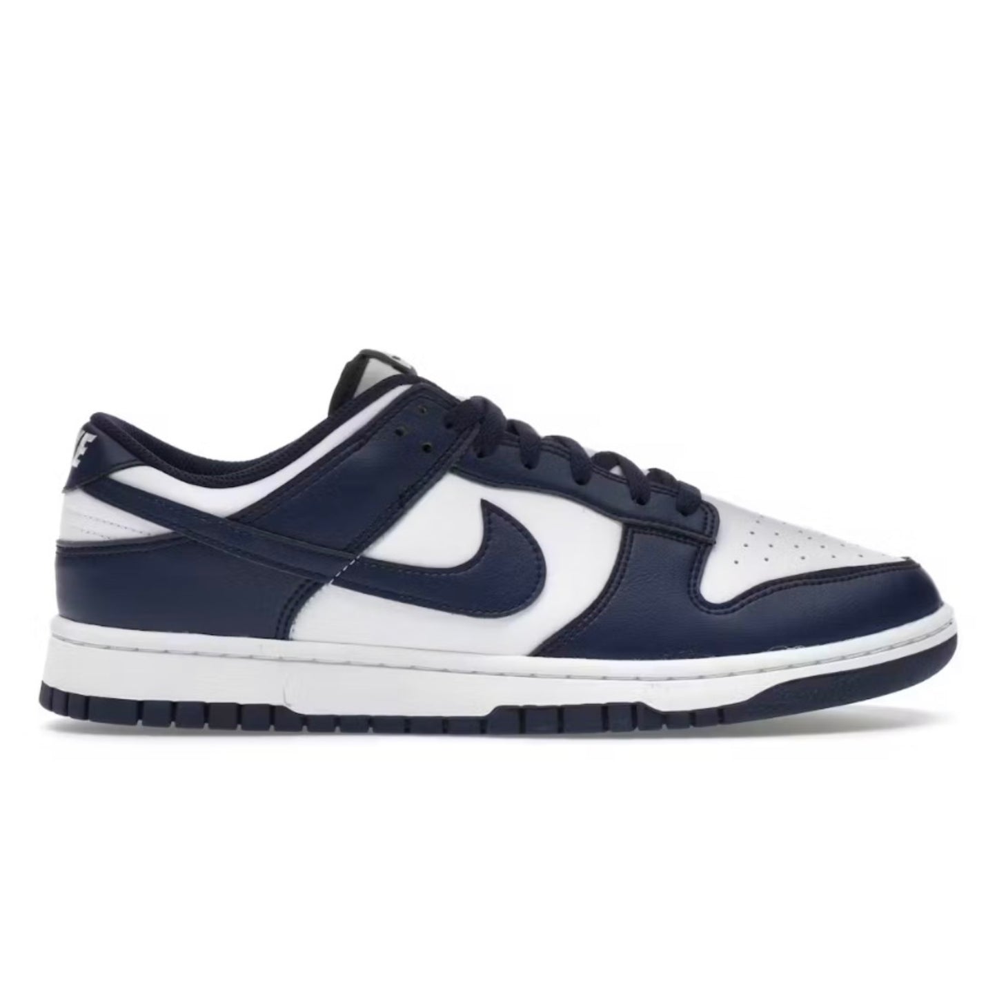 Nike Dunk Low White Midnight Navy