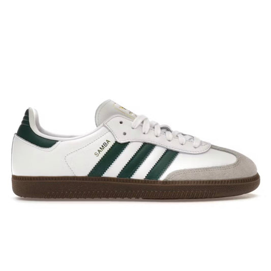 Adidas Samba Cloud White Collegiate Green
