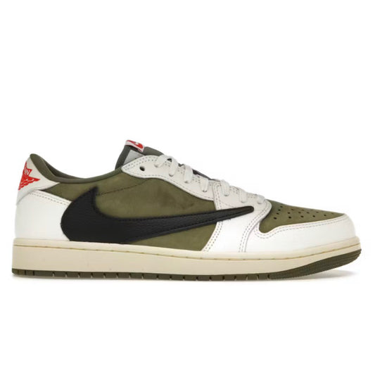 Air Jordan Low 1 "Medium Olive" Travis Scott