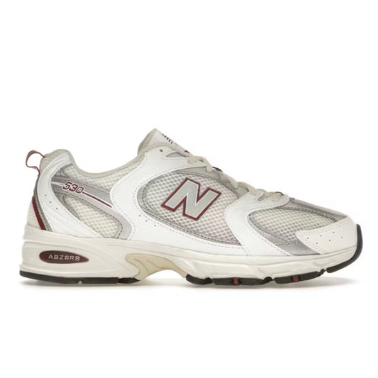 New Balance 530 Sea Salt Mercury Red