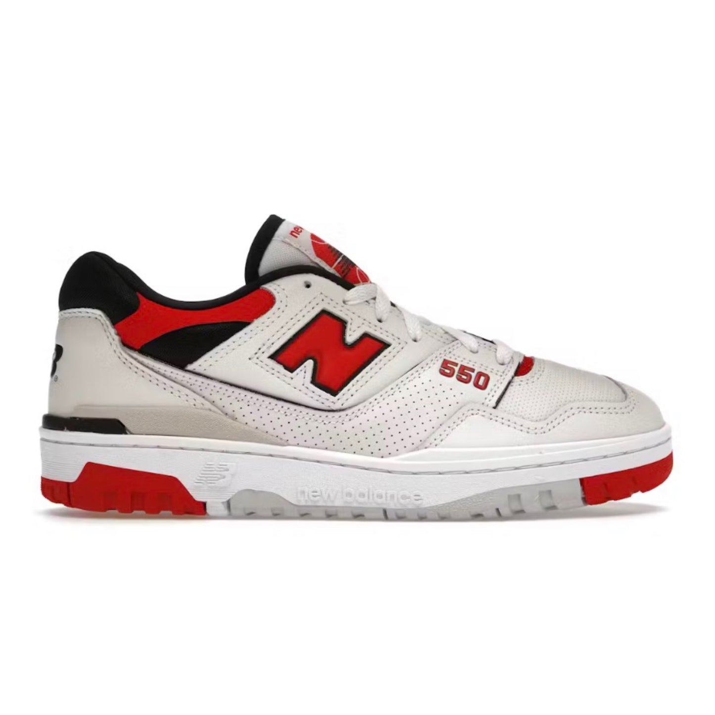 New Balance 550 Sea Salt True Red