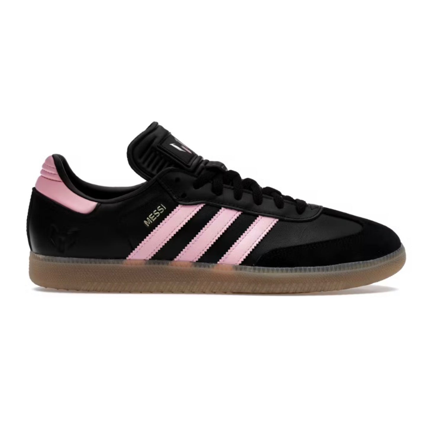 Adidas Samba Messi Black Gold Metallic