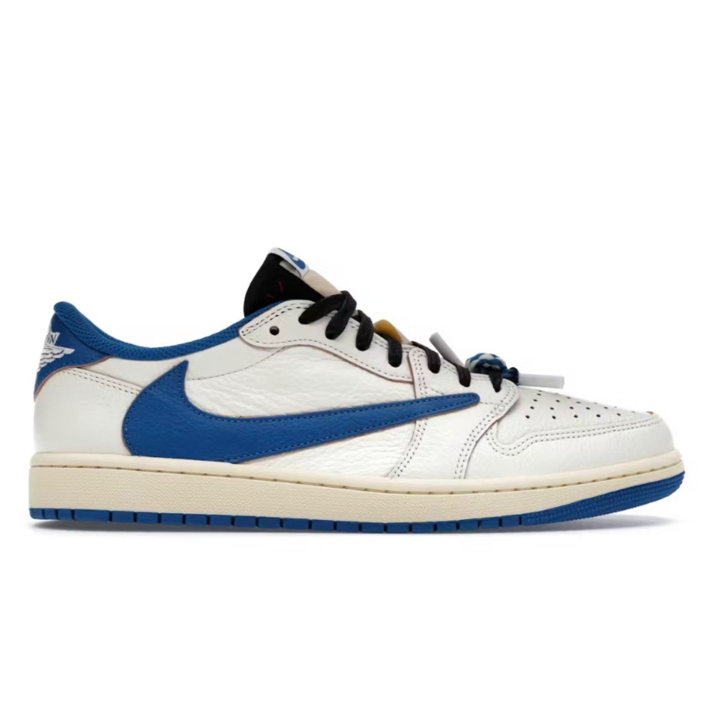 Air Jordan Low 1 "Sail Military Blue" Travis Scott