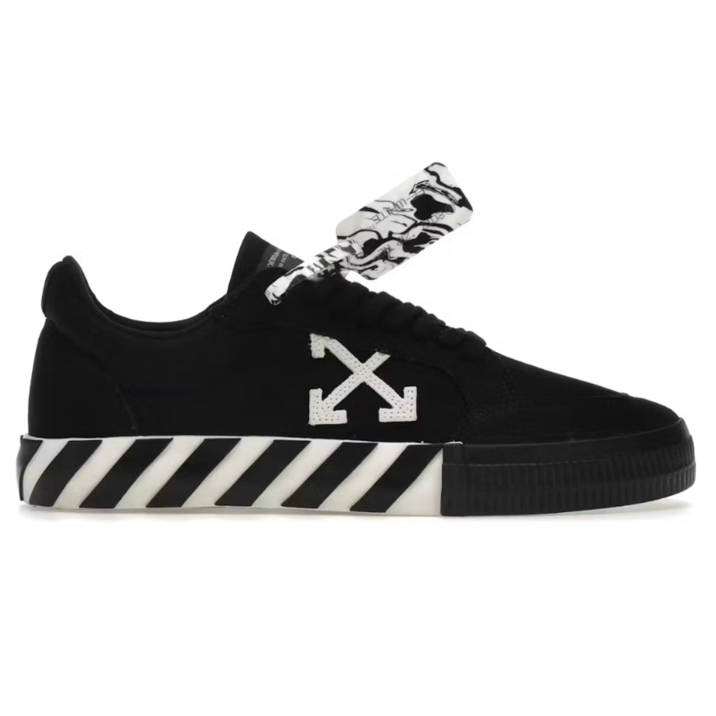 Off White Vulc Low Black White Arrow